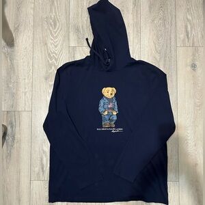 Vintage Polo Ralph Lauren lightweight hoodie.